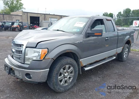 2013 Ford F150 Super Cab from USA, damaged, VIN 1FTFX1EF7DFD88744